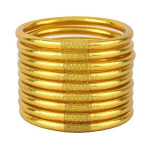 Buddha girl gold all weather bracelets
